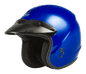 Youth Of 2y Open Face Helmet Blue Ym