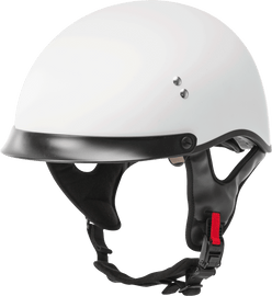Hh 65 Half Helmet Full Dressed Matte White 2x