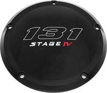Load image into Gallery viewer, 7   M8 Flt/Flh Derby Cover 131 Stage Iv Black