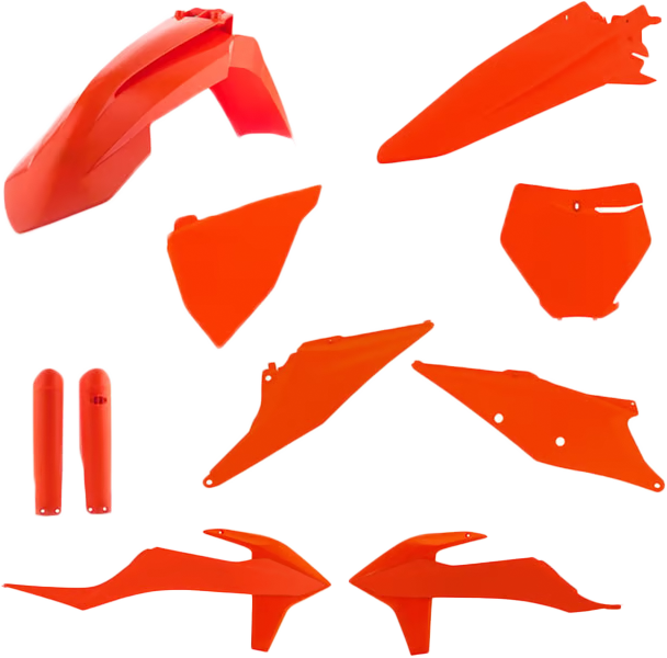 Full Plastic Kit Ktm Orange