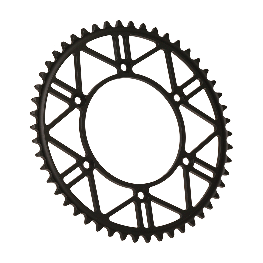 Steel Rear Sprocket 52t Black Yam
