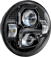Load image into Gallery viewer, 5 3/4" Led Headlight Rugged Ultra View Black