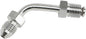 Jic To  3 Tube Adapter 60 Degree Chrome 3/8