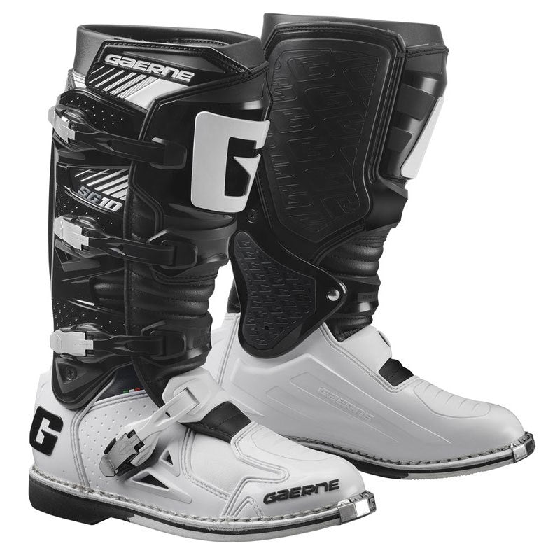 Sg10 Boots Black/White Sz 07