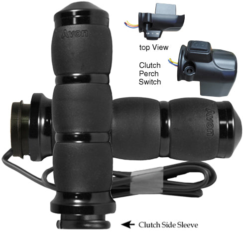 Velvet Air Fbw Heated Grips 15 Up Fltr Black