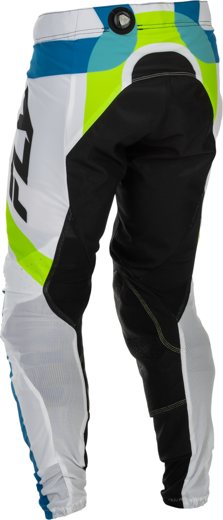 Youth Lite Le Current Pants White/Lime/Blue Sz 26