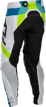 Load image into Gallery viewer, Youth Lite Le Current Pants White/Lime/Blue Sz 26