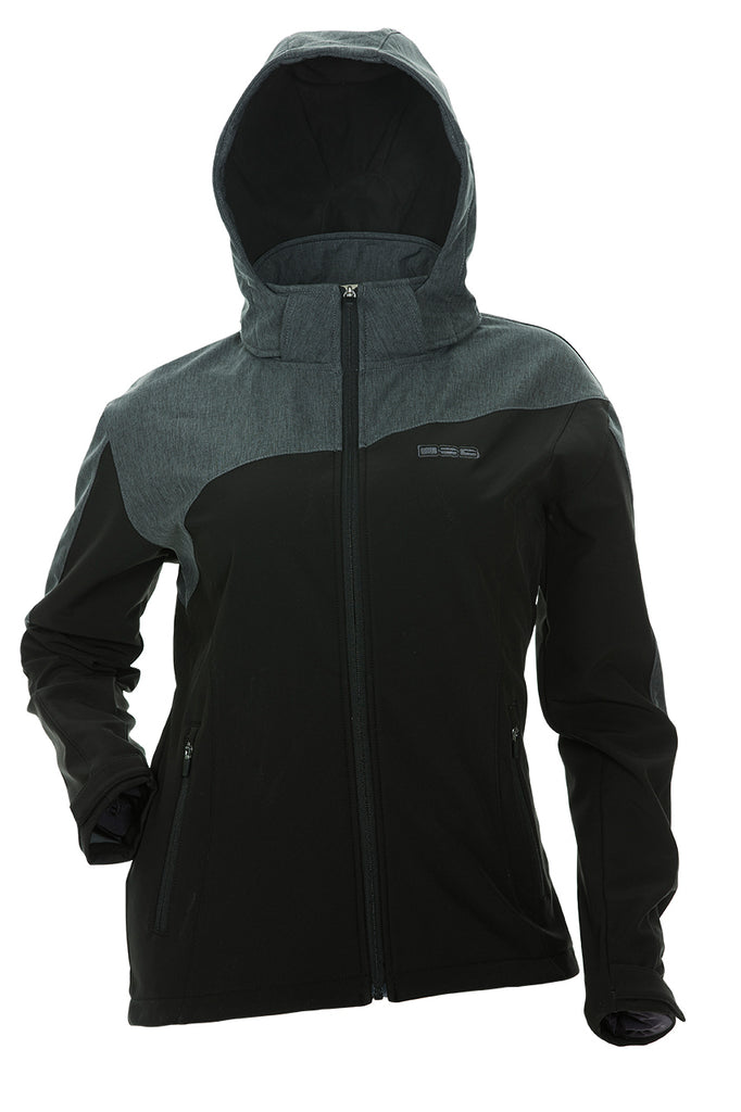 Malena Softshell Jacket Black Lg