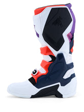 Load image into Gallery viewer, Tech 7 Boots Prpl/Wht/Dk Blue/Red Fluo 7