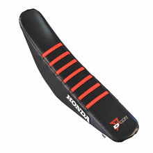 Load image into Gallery viewer, Seat Cover Black W/Red Ribs Hon