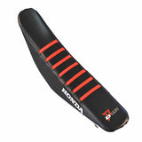DCOR Seat Cover Black W/Red Ribs Hon 862-3010080