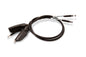 Black Vinyl Front Brake Cable
