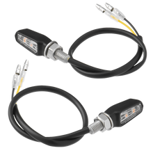 Load image into Gallery viewer, 701 Led Turn Signals Black W/Clear Lens Pr