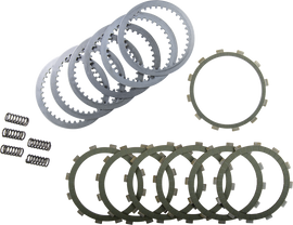 Performance Carbon Clutch Kit for Indian motorcycles by HARDDRIVE, showing clutch components and high-performance materials.