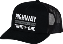 Load image into Gallery viewer, Highway Hat Black