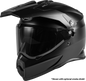 At 21 Adventure Helmet Matte Black Xl