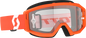 Primal Goggle Orange/White Clear Works
