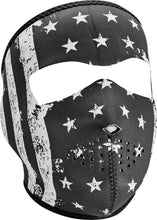 Load image into Gallery viewer, Neoprene Full Mask Vintage Flat Black/White