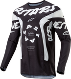 alpine star Racer Hana Jersey Black/White Md 482-2455M