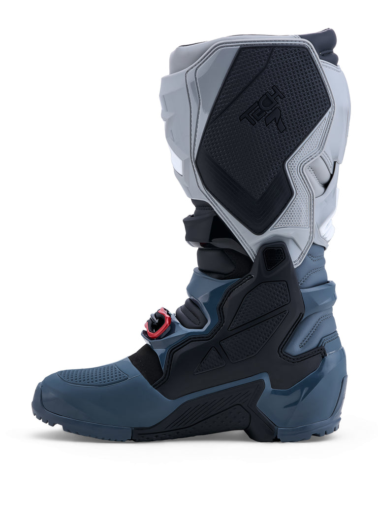 Tech 7 Enduro Drystar Boots Drk Gry/Mid Gry/Br Red 14