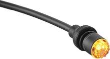 Load image into Gallery viewer, Pair of RIZOMA matte black turn signal light units for motorcycle illumination, showcasing sleek, modern design.