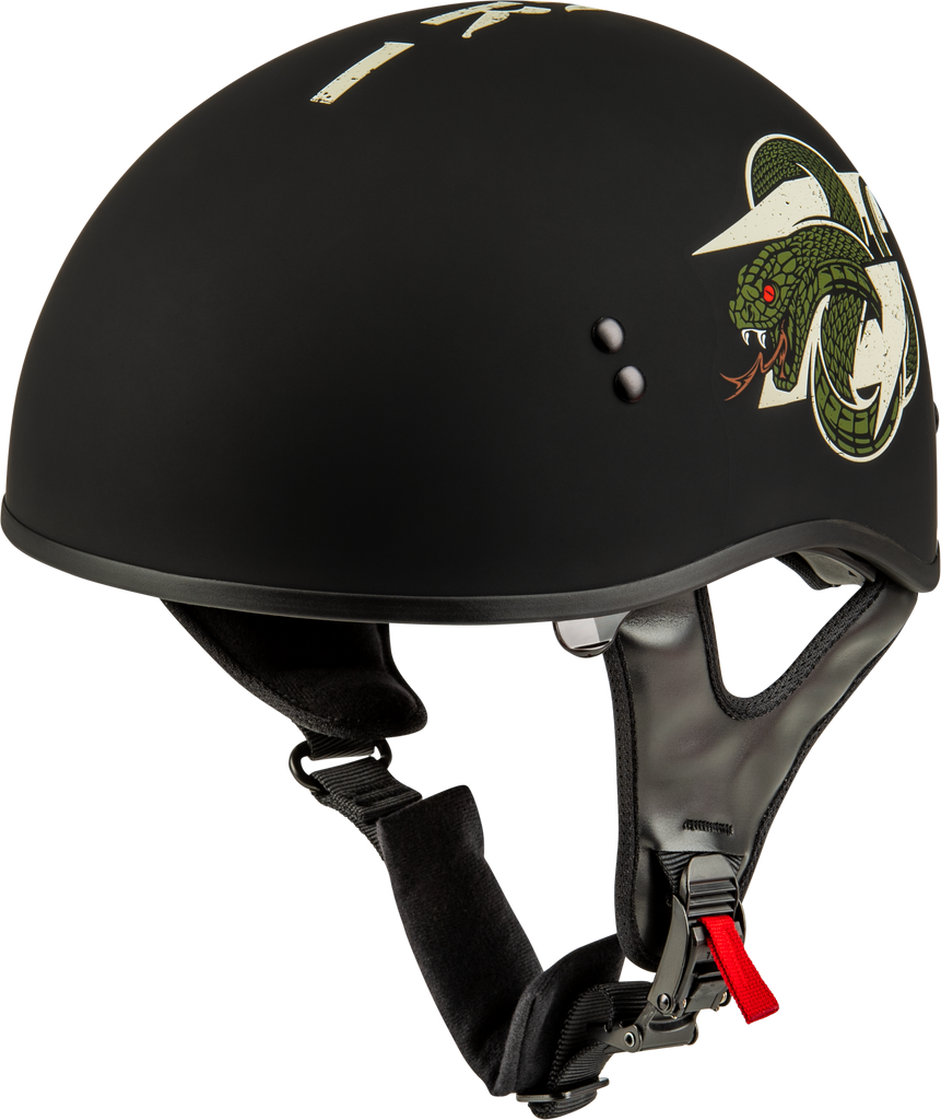 Hh 65 Drk1 Helmet Matte Black/Bone Lg