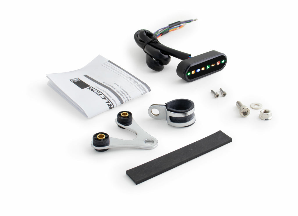 Indicator Light Display Meter Black