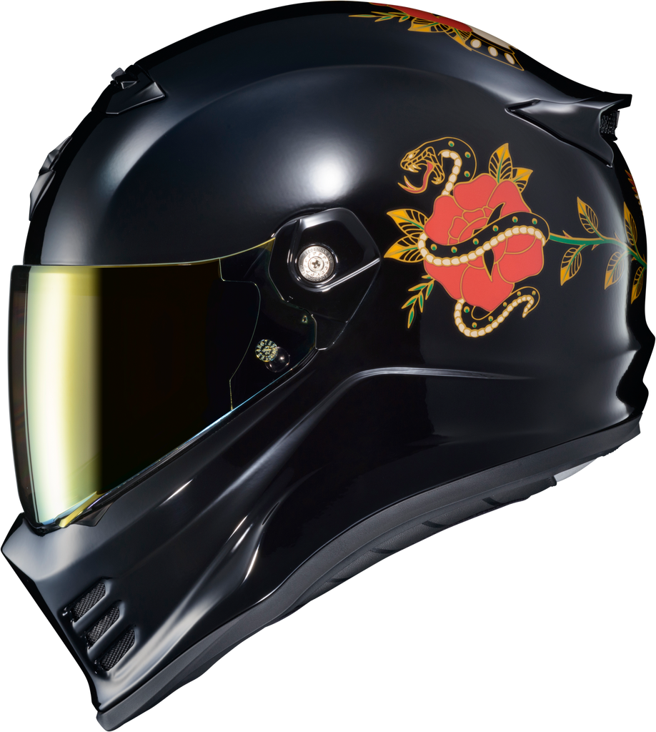 Covert Fx Full Face Helmet The Litas Gloss Black Md