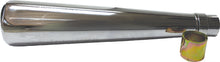 Load image into Gallery viewer, 17.5" Oval Muffler Chrome W/Reducer Set