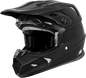 Mx 96 Solid Helmets Matte Black 3x