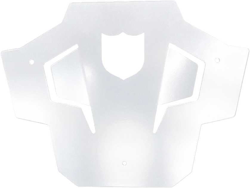 Rear Sport Bumper Skid Plate White