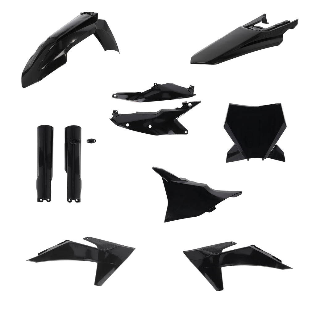 Full Plastic Kit Ktm Black