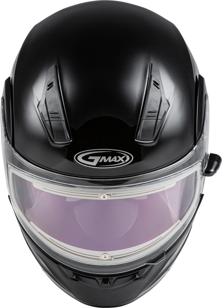 Md 04s Modular Snow Helmet W/Electric Shield Black 3x