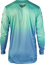 Load image into Gallery viewer, Yth Rayce Sonar Bicycle Jersey Teal/Aqua Yxl