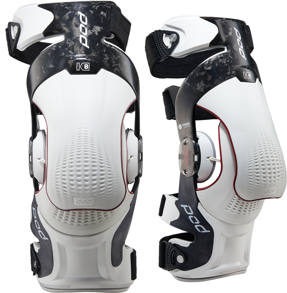 K8 3.0 Knee Brace Carbon (Pr) Carbon/White Md