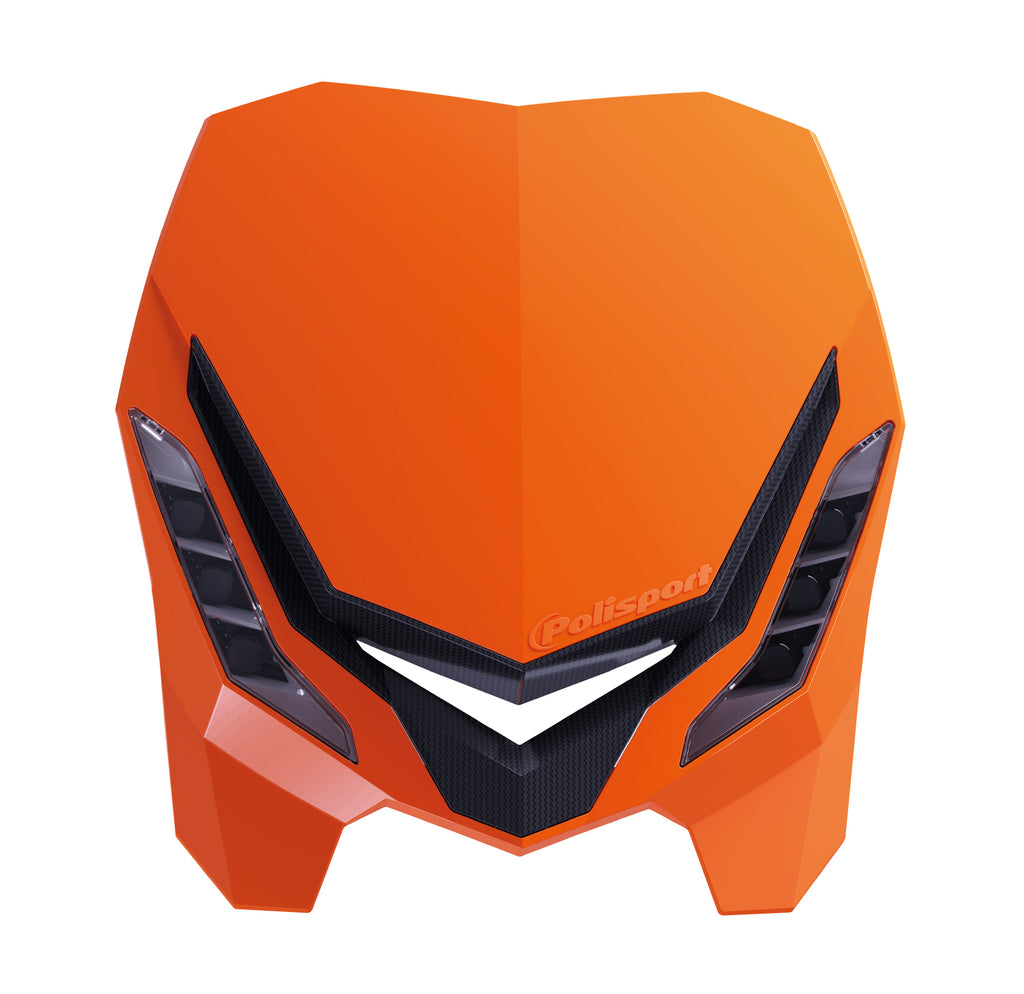 E Blaze Headlight Orange/Black