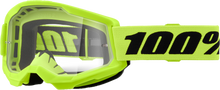 Load image into Gallery viewer, Strata 2 Junior Goggle Neon Yellow Clear Lens
