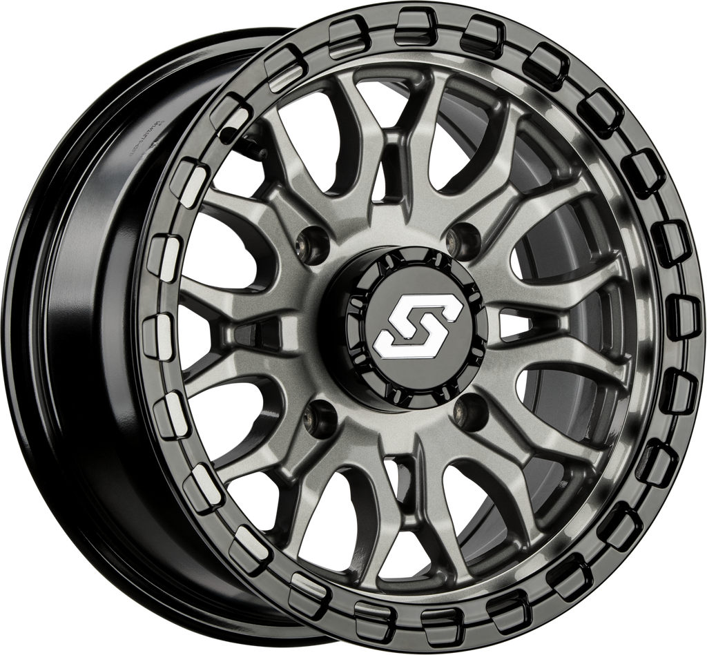 Ignition Wheel 15x7 4/156 +10mm Gunmetal/Blk