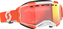 Load image into Gallery viewer, Fury Snowcross Goggle Orange Enhancer Red Chrm