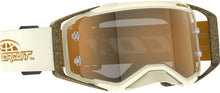 Load image into Gallery viewer, Prospect Pro Circuit Goggle Beige/Wht/Br Amp Gld Cr Wrks