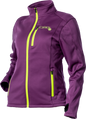 Performance Fleece Zip Up Deep Amethyst Sm