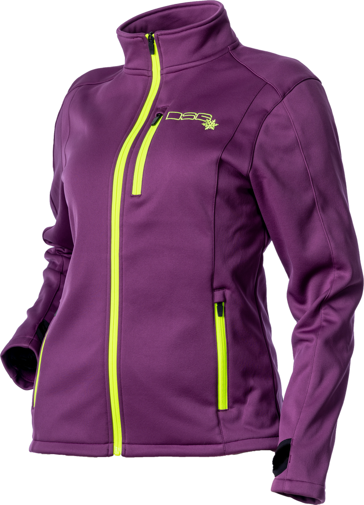 Performance Fleece Zip Up Deep Amethyst 3x
