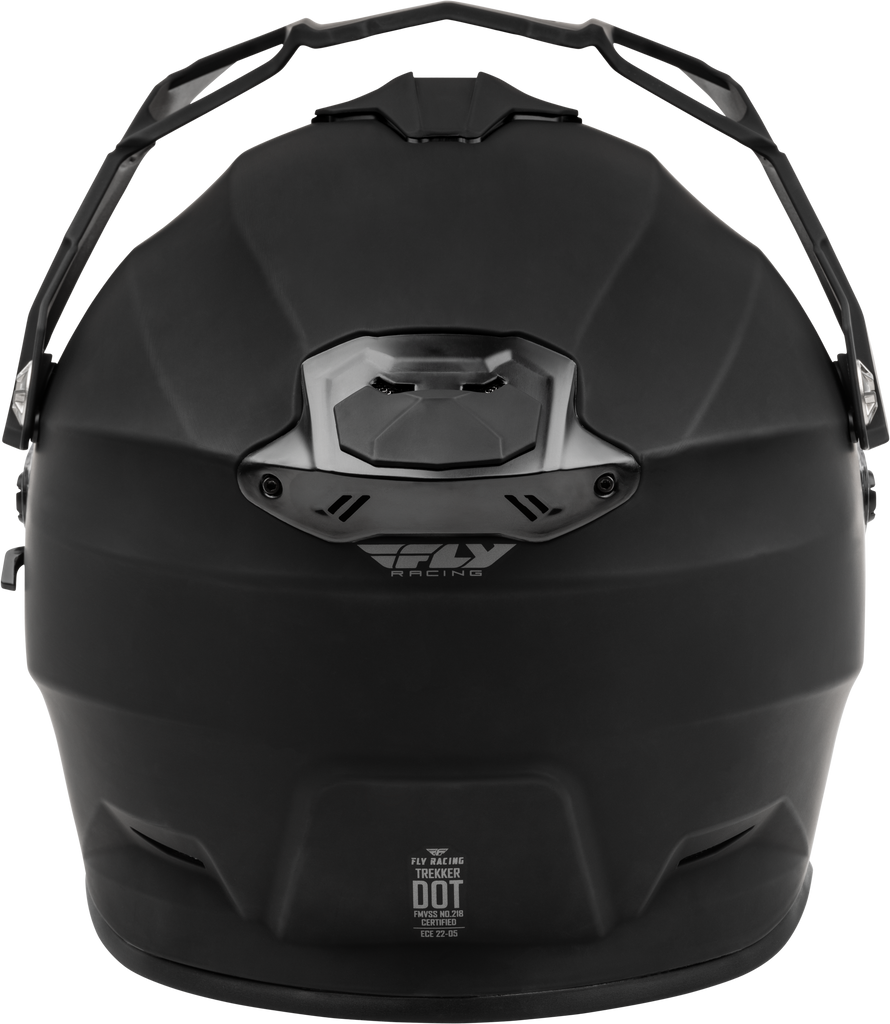 Trekker Cw Solid Helmet Elec Shld Matte Black 2x