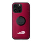 Indian Phone Case W/Headdress Iphone 16 Pro Max Red W/Logo