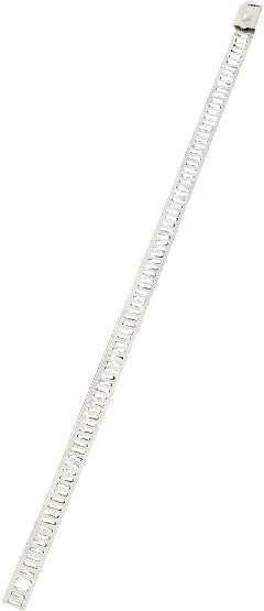 Stainless Steel Ladder Ties 8" Silver 8/Pk