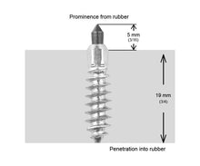 Load image into Gallery viewer, 24mm Standard Screw Studs Qty 100