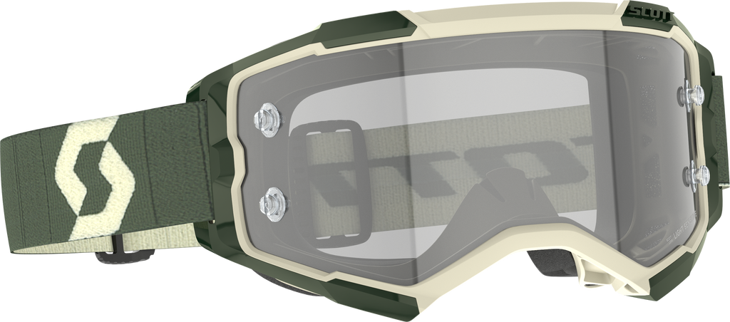 Fury Ls Goggle Kaki Green Ls Grey Works