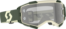 Load image into Gallery viewer, Fury Ls Goggle Kaki Green Ls Grey Works