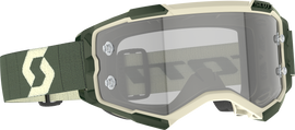 Fury Ls Goggle Kaki Green Ls Grey Works