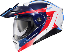 Load image into Gallery viewer, Exo At960 Modular Helmet Topographic 2 Red/Wht/Blue 3x